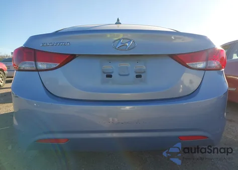 2012 Hyundai Elantra Gls (Ulsan Plant) from USA, damaged, VIN KMHDH4AE3CU348153